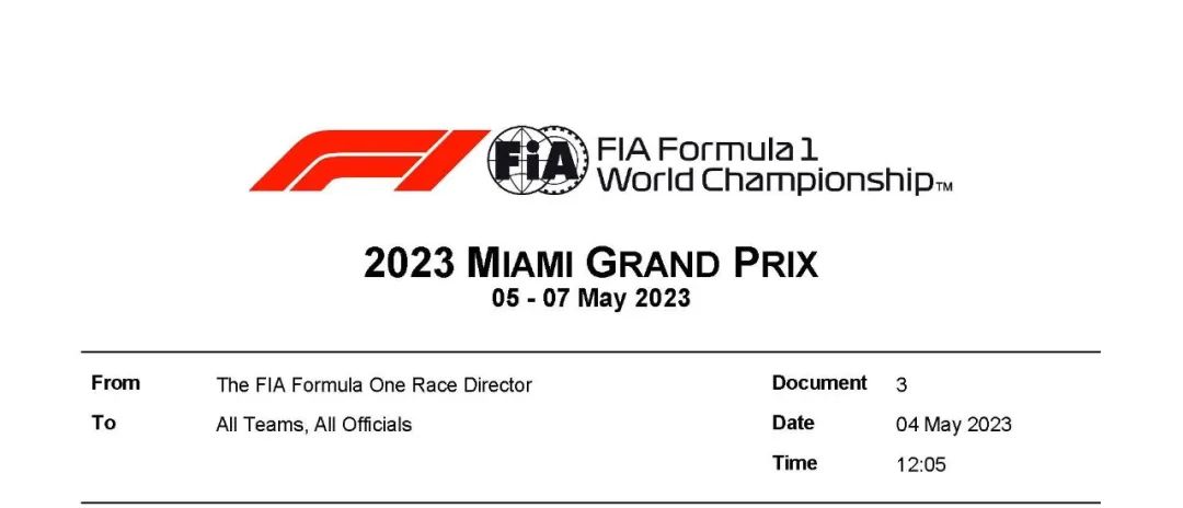 2023 FIA F1 迈阿密站赛前要点 | Formula Z(图9)